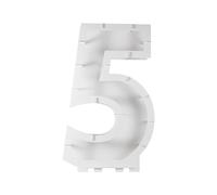 Ginger Ray Balloon Mosaic Number 5 Birthday Party Decoration