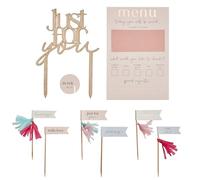 Ginger Ray 'Best Mum Ever' Customisable Rose Gold Breakfast In Bed Set