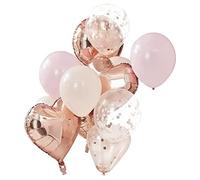 Ginger Ray Blush and Rose Gold Balloons Bundle -Mix It Up
