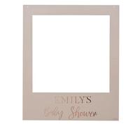 Ginger Ray Blush & Rose Gold Customisable Baby Shower Frame 50pk