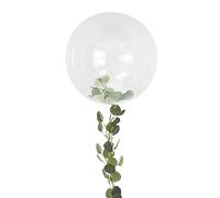 Ginger Ray Botanical Wedding Orb Balloon Kit with Foliage 1 Pack Wedding