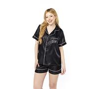 Ginger Ray Bridesmaids Short Sleeve Wedding Hen Party Pyjama Set - 10-12 Blue