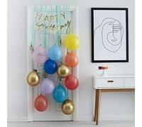Ginger Ray Brights Birthday Balloon Door Kit