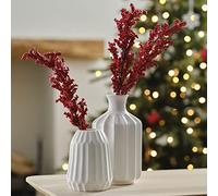 Ginger Ray Christmas Berry Artificial Foliage Stem Decorations, Pack of 5