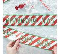 Ginger Ray Christmas Naughty Novelty Caution Tape 6 Meters