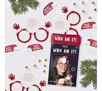 Ginger Ray Christmas Who Am I Glasses Game, Great for a Party