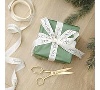 Ginger Ray Cream Merry Christmas, Ribbon