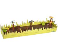 Ginger Ray Creepy Crawly Treat Stand Grazing Board with Flying Card Bugs Kids Birthday Party Table Centrepiece, 70cm