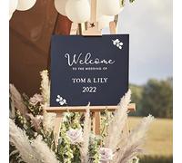 Ginger Ray Customisale Wedding Chalk Board Entrance Sign Decoration