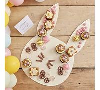 Ginger Ray Easter Bunny Shaped Eco-Friendly Grazing Board - 57cm x 37cm