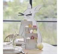 Ginger Ray Easter Bunny with Honeycomb Tail Table Stand for Party Treats, Sandwiches & Cakes 50cm x 24.3cm