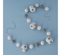 Ginger Ray Easter Felt Bead & Egg Garland, 1.5m - Easter Garland for Mantle or Home Décor