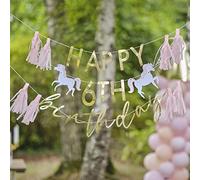 Ginger Ray Eco-Friendly Customisable Princess Happy Birthday Party Bunting Decoration