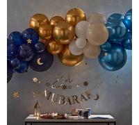 Ginger Ray Eid Balloon Garland Navy