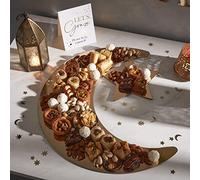 Ginger Ray Eid Gold Crescent Moon & Star Grazing Board