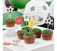 Ginger Ray Football Cupcake Birthday Topper Party Decorations