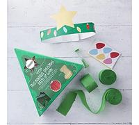 Ginger Ray GG-528 Tree-Mendous Dress Up Christmas Game, Green