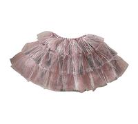Ginger Ray Girls Pink & Starlight Silver Sparkle Fairy Princess Tutu for Christmas Costume Parties Age: 3-5 Years