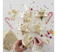 Ginger Ray Gold Star DIY Make Your Own Christmas Advent Boxes