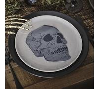 Ginger Ray Halloween Skull Shaped Paper Party Napkins Tableware 16 Pack
