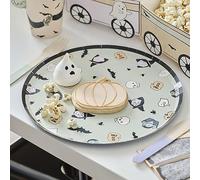 Ginger Ray Halloween Vampire, Witch, Bat and Skull Boo Party Paper Plates Tableware 8 Pack