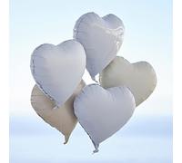 Ginger Ray Heart Shaped Engagement Balloon Bundle Pack of 5
