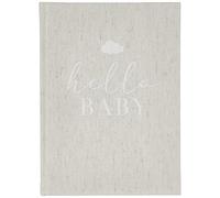 Ginger Ray Hello Baby Memory Journal Record Book From Pregnancy to Baby Shower Mum to Be Gift,Beige,Medium