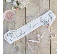 Ginger Ray Hen Party Bride to Be Sash with Ribbon