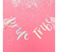 Ginger Ray Iridescent Bride Tribe Hen Party Bunting Decoration with Tassels Banner