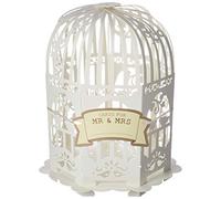 Ginger Ray Ivory Vintage Birdcage Card Post Box For Weddings and Parties