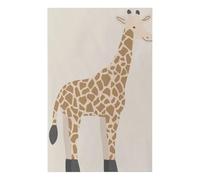 Ginger Ray 'Let's Go Wild' Eco Friendly Giraffe Shaped Napkins-16 Pack, Multi, Mittel