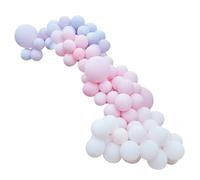 Ginger Ray Luxe Pastel Pink and Purple Balloon Arch Kit, 200 Balloons - Latex