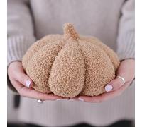 Ginger Ray Medium Orange Boucle Autumn Halloween Pumpkin Soft Decoration - 20cm