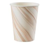 Ginger Ray Natural Marble Eco Paper Party Cups - 8 Pack