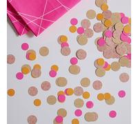Ginger Ray Neon Geometric and Kraft Table Party Scatter Confetti for Birthdays