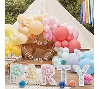 Ginger Ray Party Balloon Mosaic Marquee Stand Outdoor or Indoor Sign