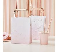 Ginger Ray Pink Ombre Watercolour Rose Gold Party Bags - Mix It Up