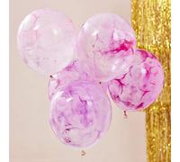 Ginger Ray Pink Paint Balloons - Mix It Up