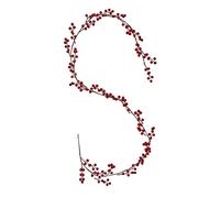 Ginger Ray RED-507 Foliage Christmas Garland, Red