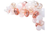 Ginger Ray Rose Gold DIY Balloon Arch Kit Party Decorations 70 Assorted Pack