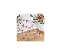 Ginger Ray Rose Gold Love Table Scatter Wedding Party Confetti Beautiful Botanics
