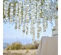 Ginger Ray Sage Hanging Paper Tissue Wedding Backdrop Decoration, Green