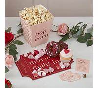 Ginger Ray Valentine's Day Movie Night Box Gift, Red, One Size