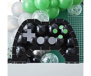 Ginger Ray Video Game Controller Shape Mosaic Kids Party Gamer Decoration Balloons Kit