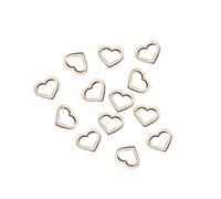 Ginger Ray Wedding Table Decorations 25 Wooden Love Hearts Confetti