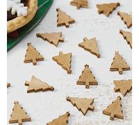 Ginger Ray Wooden Christmas Tree Table Confetti Party Decoration