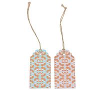 Ginger Ray Woodland Fox Gift Tags/Labels Present Wrapping - Woodland Friends