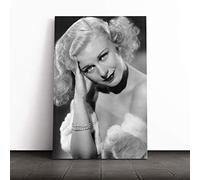 Ginger Rogers (1) Canvas Print | Gallery Wrapped 30mm Frame Wall Art | 20x14 inches | Ready to Hang | Modern Picture | Living Room Bedroom Lounge Office