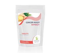 Ginger Root Herb Extract 1000Mg 120 Tablets - LetterBox Friendly UK Fast Delivery -