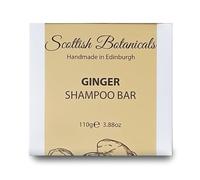 Ginger shampoo bar - Stimulates and Refreshes, Deep Cleansing, Vegan, Cruelty Free, No SLS or Parabens, Handmade in UK, 110g, Scottish Botanicals by DIANA DRUMMOND